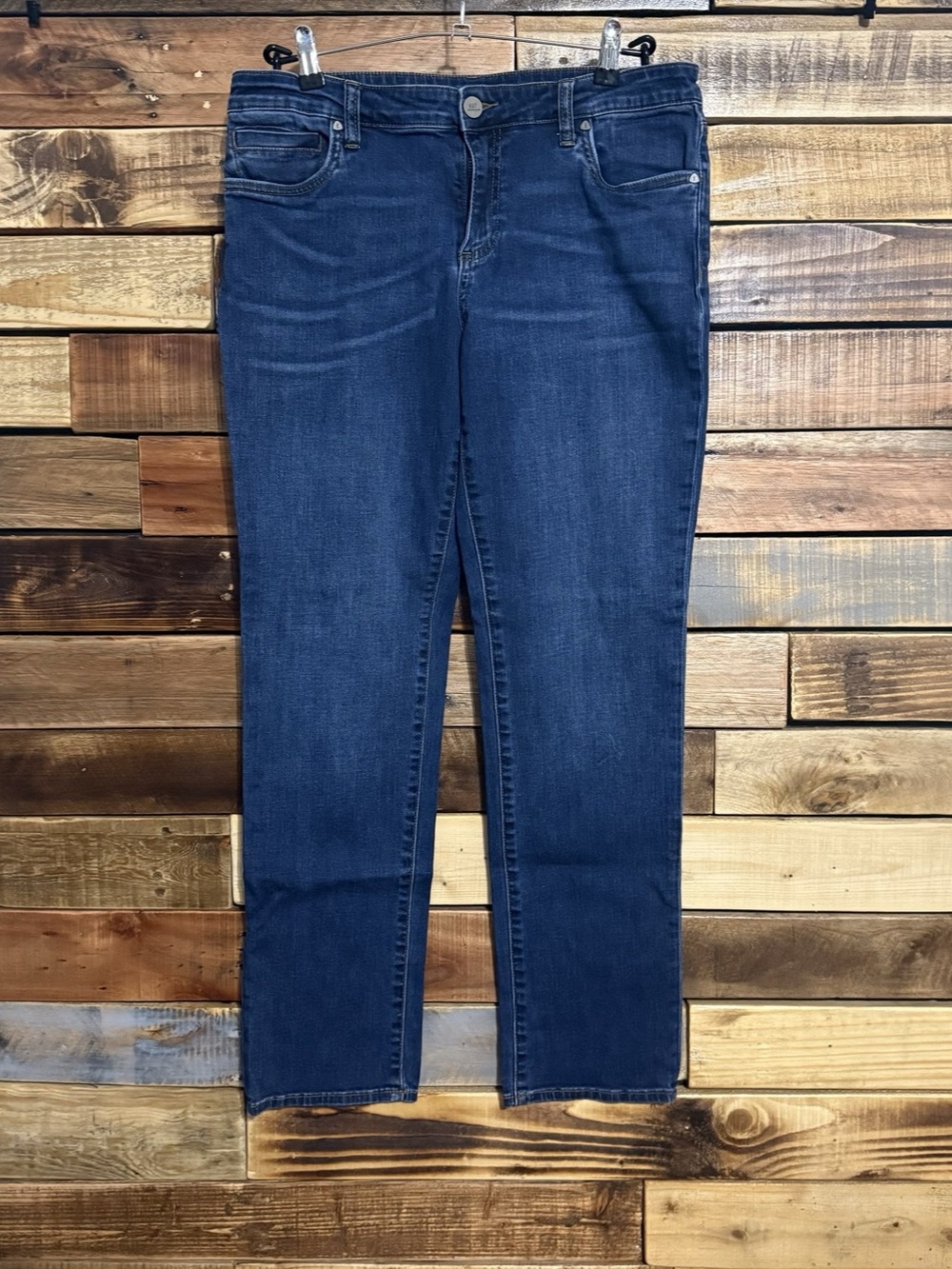 KUT from the Kloth Catherine Boyfriend Jeans Medium Wash 12
